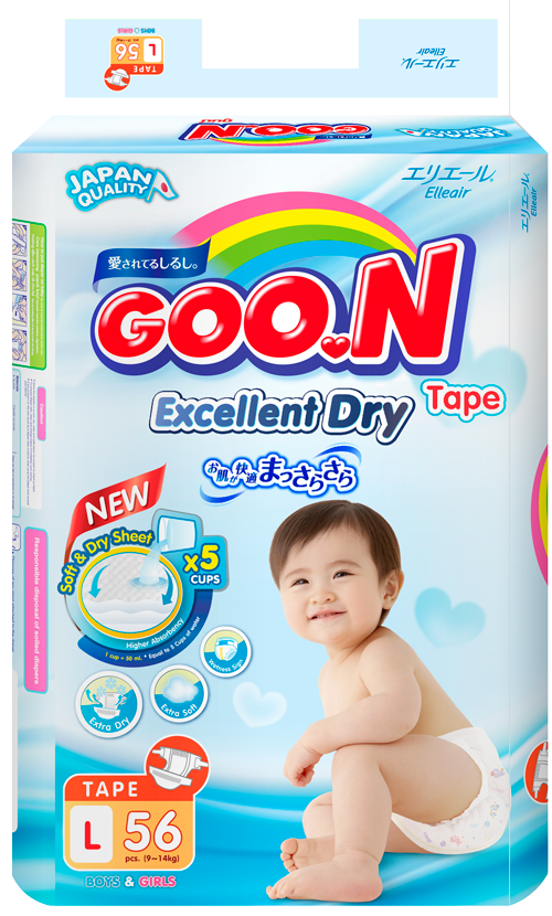 Bỉm Goo.N dán L56 (Mới) 