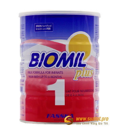 Sữa sinh học BIOMIL Plus 1 800g