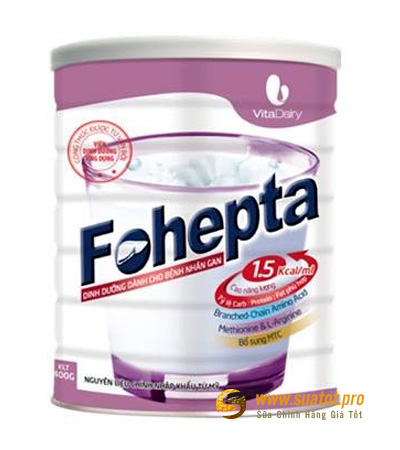 Sữa Fohepta 400g cho người bệnh gan