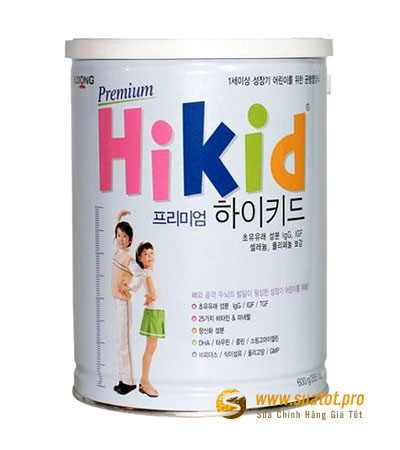 Sữa Hikid Premium 600g