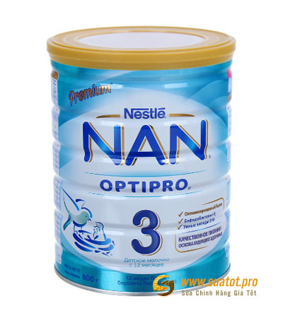 Sữa Nan Nga số 3 800g