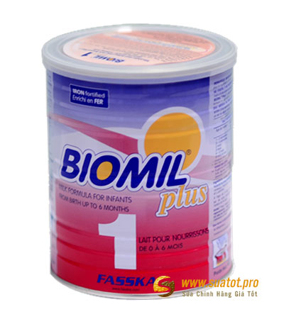 Sữa sinh học BIOMIL Plus 1 400g