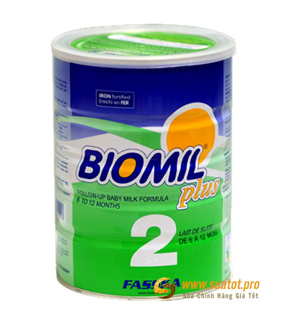 Sữa sinh học BIOMIL Plus 2 400g